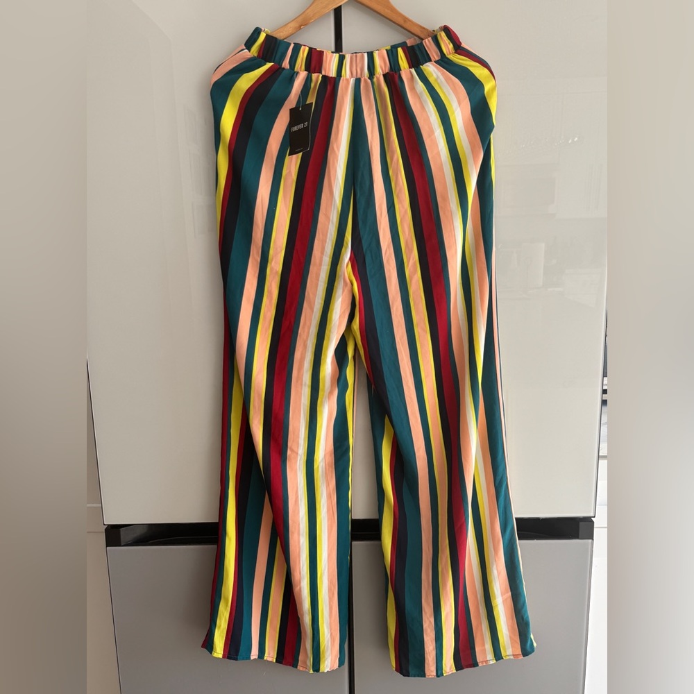 Colorful Striped Pants FOREVER 21